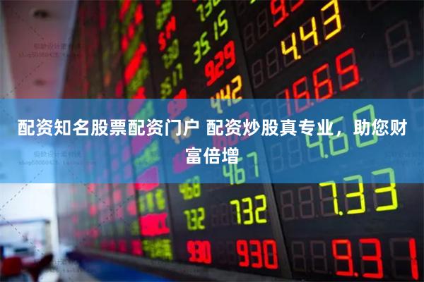 配资知名股票配资门户 配资炒股真专业，助您财富倍增
